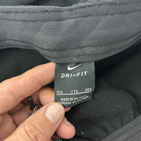 Nike Oklahoma State Cowboys Sweatpants Black Mens 2XL Dri Fit Pockets 865716 - Picture 4 of 13